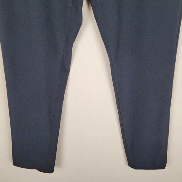 Michael Kors Size 34 Slim Fit Lightweight Stretch Pants Elastic Waistband Black - Picture 5 of 11